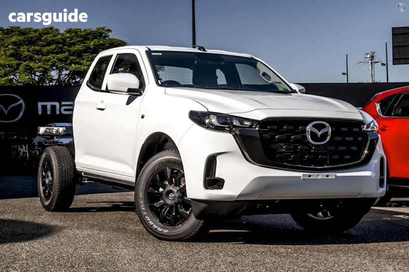 White 2025 Mazda BT-50 Ute Tray XT 4X4