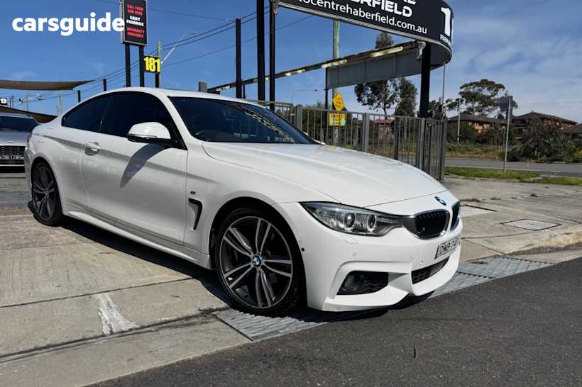White 2016 BMW 4 Coupe 420D M SPORT R