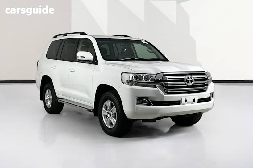 White 2018 Toyota Landcruiser Wagon Lc200 Gxl (4X4)