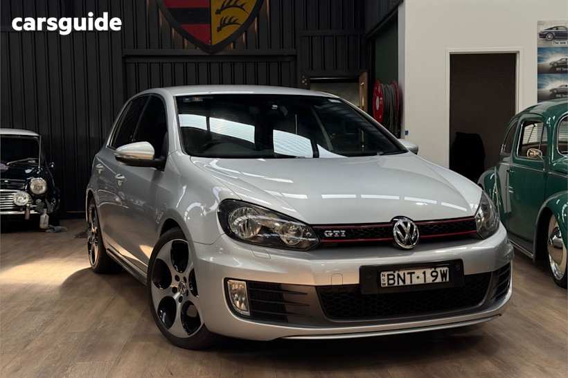 Silver 2010 Volkswagen Golf Hatch GTI F