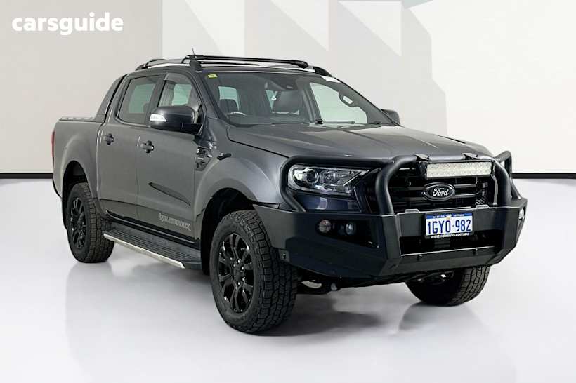 Grey 2019 Ford Ranger Double Cab Pick Up Wildtrak 2.0 (4X4)