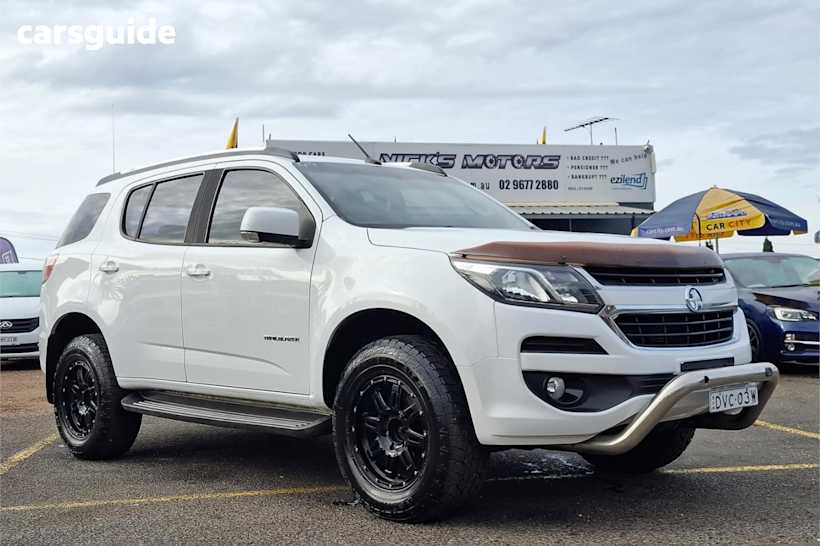 White 2018 Holden Trailblazer Wagon Lt (4X4)