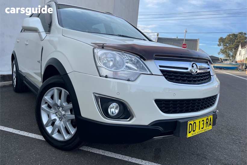 White 2012 Holden Captiva Wagon 5 (4X4)
