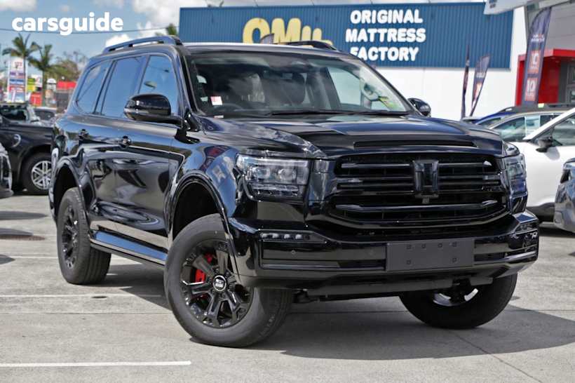 Black 2025 GWM Tank 500 SUV VANTA HYBRID 4WD