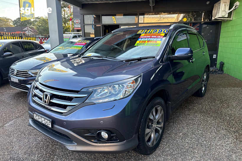 Blue 2013 Honda CR-V Wagon Vti-L (4X4)