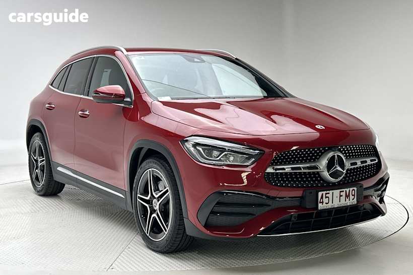 Red 2022 Mercedes-Benz GLA-Class SUV GLA200 F
