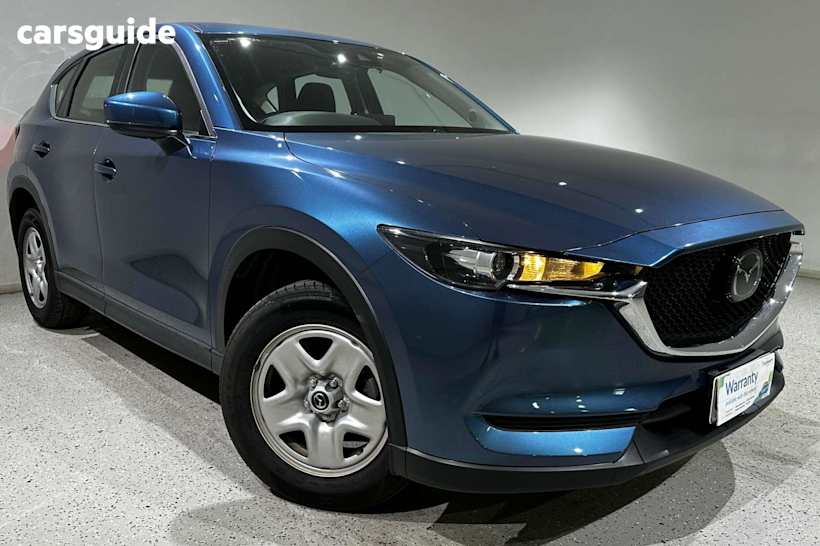 Blue 2020 Mazda CX-5 SUV MAXX F