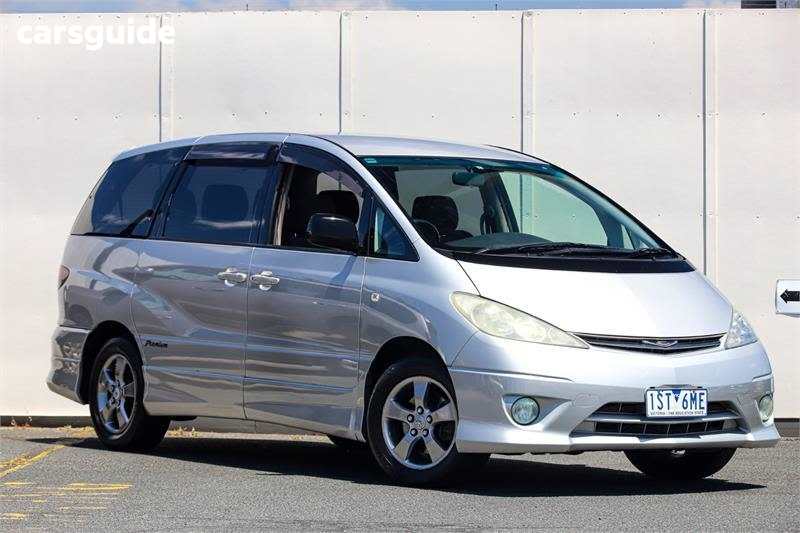 Silver 2005 Toyota Tarago SUV GLX F
