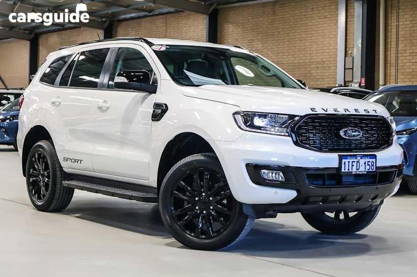 White 2021 Ford Everest SUV SPORT 4X4