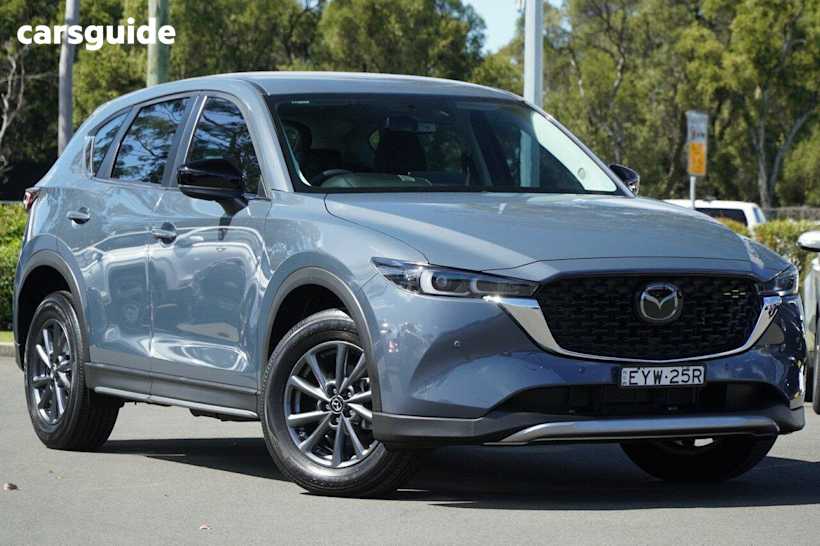 Grey 2022 Mazda CX-5 SUV G25 TOURING ACTIVE 4X4