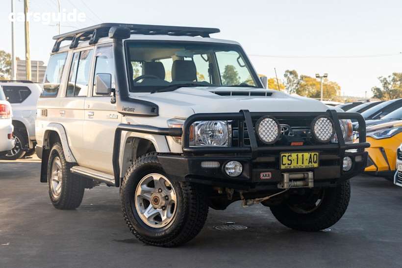White 2018 Toyota Landcruiser SUV GXL 4X4