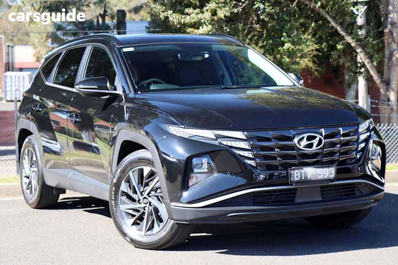 Black 2021 Hyundai Tucson SUV ELITE 4X4
