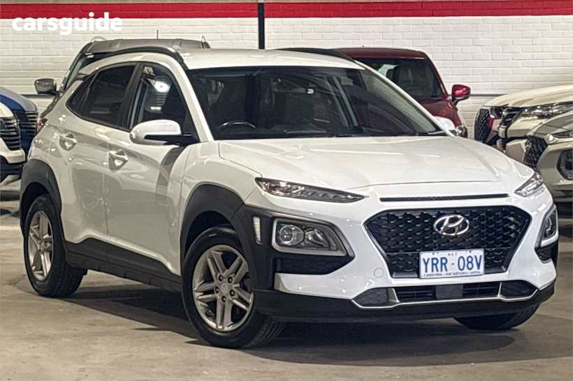 White 2017 Hyundai Kona Wagon Active