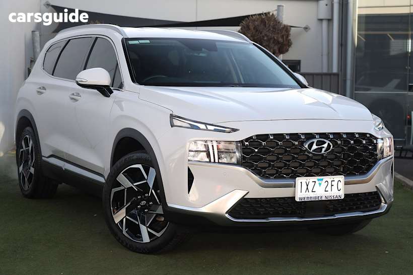 Grey 2023 Hyundai Santa FE SUV ELITE F