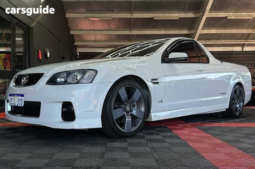White 2012 Holden UTE Ute Tray SS THUNDER R