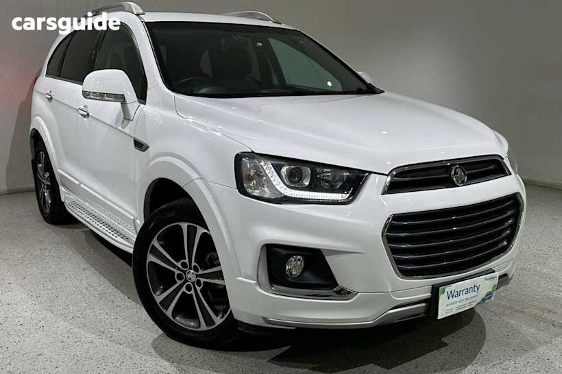 White 2018 Holden Captiva SUV LTZ 4X4