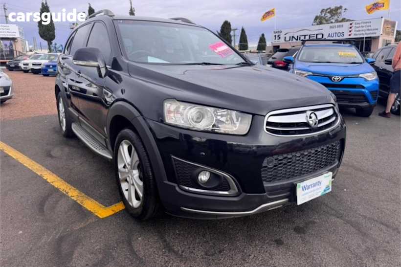 Black 2014 Holden Captiva SUV 7 LTZ 4X4