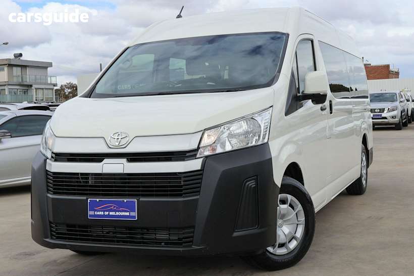 White 2019 Toyota HiAce OtherCar COMMUTER R