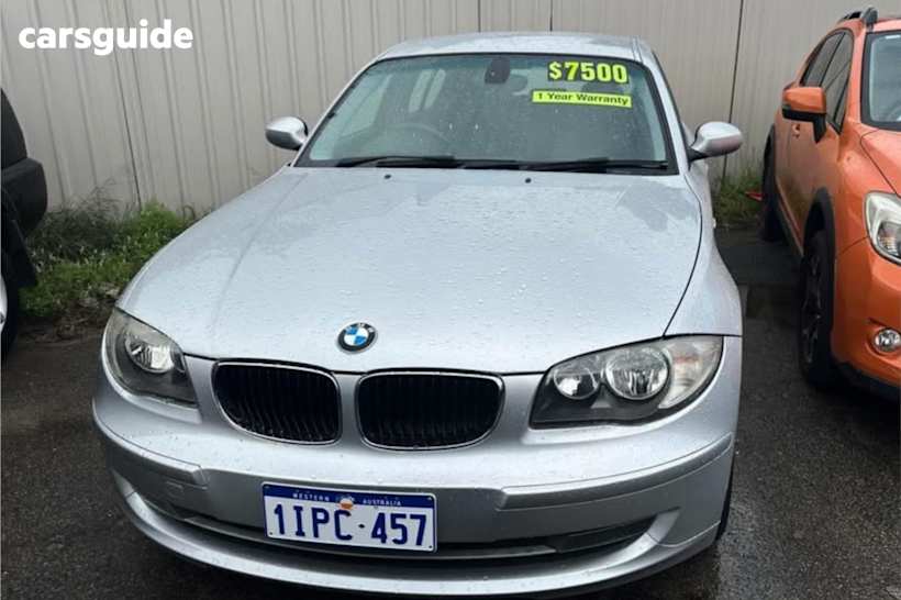 Silver 2009 BMW 1 Hatch 120I R