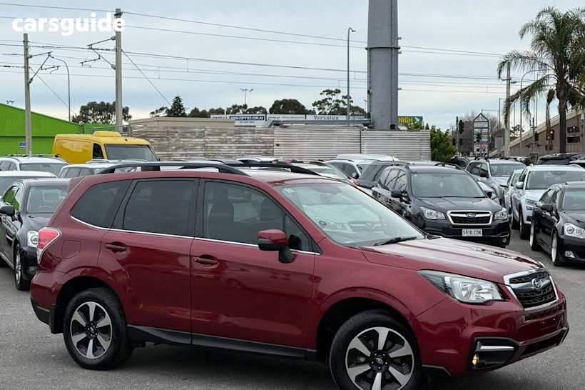Red 2017 Subaru Forester SUV 2.5I-L 4WD