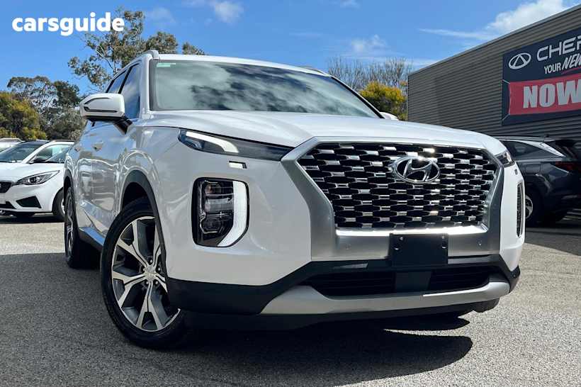 White 2021 Hyundai Palisade SUV 4X4