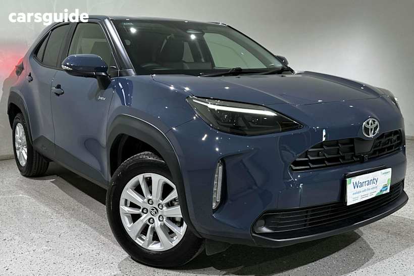 Grey 2024 Toyota Yaris Cross SUV GXL F