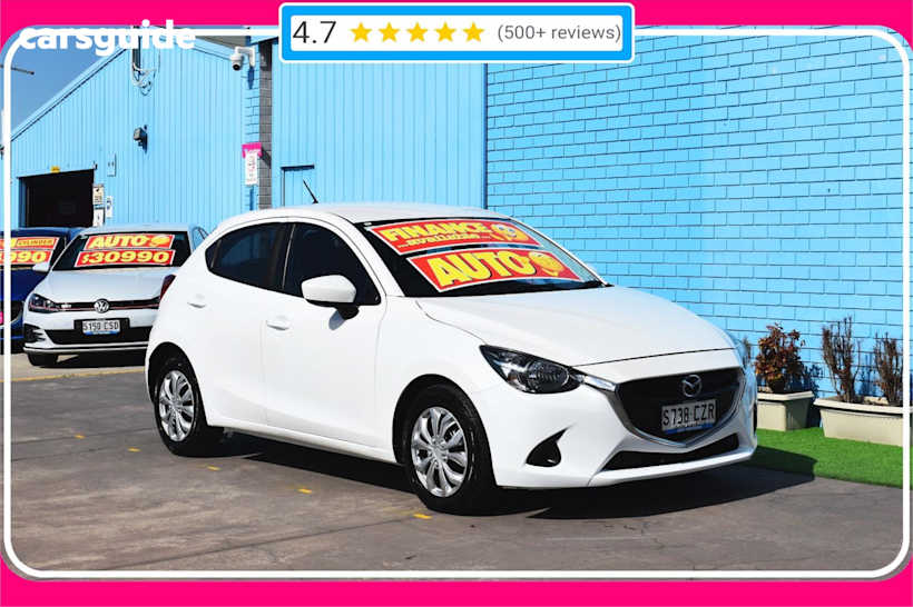 White 2015 Mazda Mazda2 Hatch NEO F