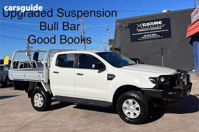 White 2016 Ford Ranger Ute Tray XL 4X4