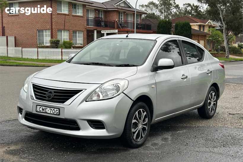 Silver 2012 Nissan Almera Sedan St