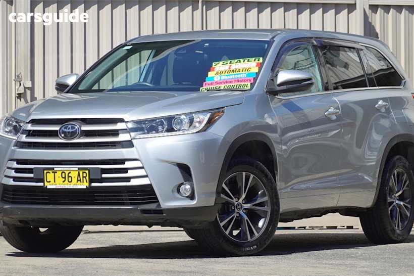 Silver 2019 Toyota Kluger Wagon Gx (4X2)