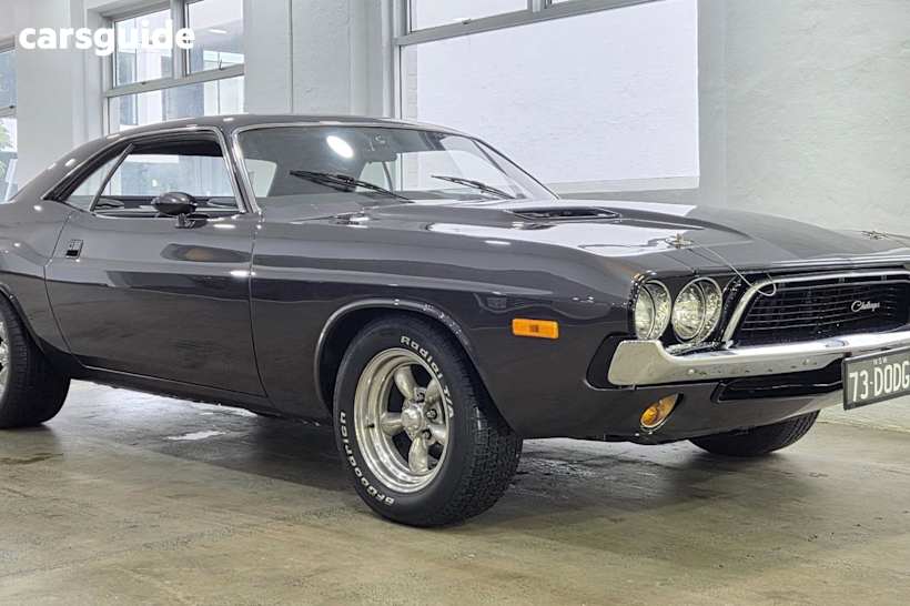 Grey 1973 Dodge Challenger Coupe
