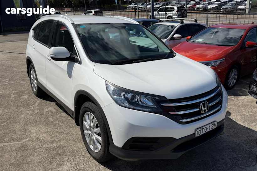 White 2013 Honda CR-V Wagon Vti (4X4)