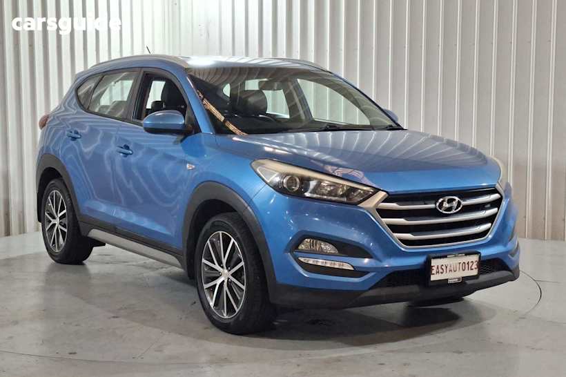 Blue 2016 Hyundai Tucson Wagon Elite (Fwd)