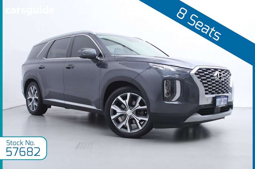 Grey 2021 Hyundai Palisade Wagon Highlander (8 Seat)