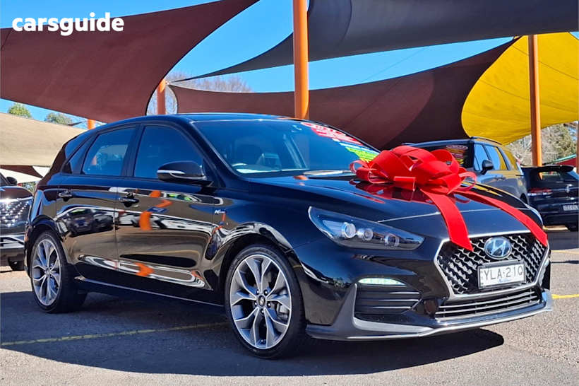 Black 2021 Hyundai I30 Hatch N LINE PREMIUM