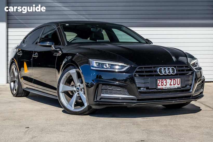 Black 2019 Audi A5 Hatch 40 TFSI SPORT F