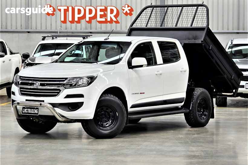 White 2018 Holden Colorado Ute Tray LS 4X4