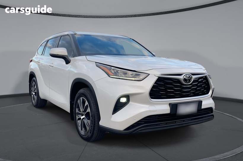 White 2022 Toyota Kluger SUV GXL 4X4