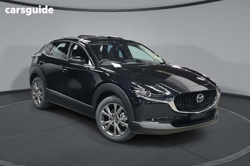 Black 2025 Mazda CX-30 SUV G20 ASTINA F