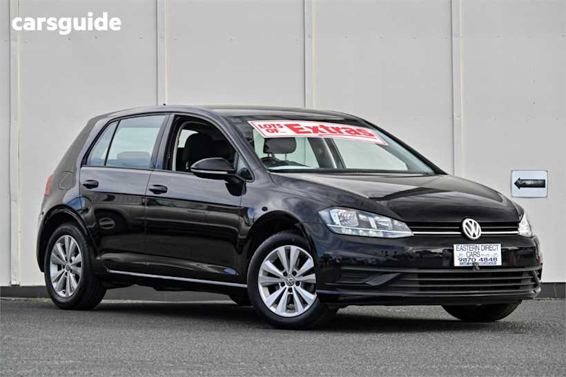 Black 2020 Volkswagen Golf Hatchback 110 Tsi Trendline