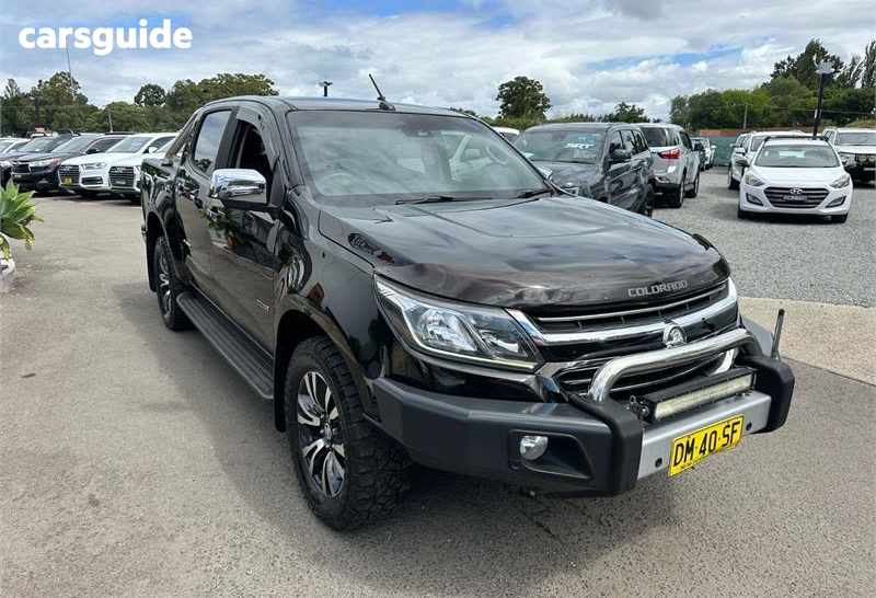 Black 2017 Holden Colorado Crew Cab Pickup Storm (4X4)