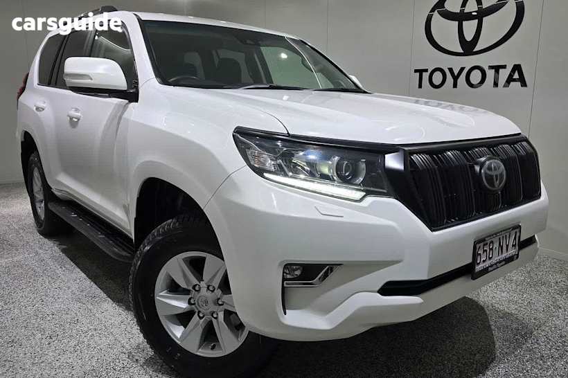 White 2022 Toyota Landcruiser Prado SUV GXL 4X4