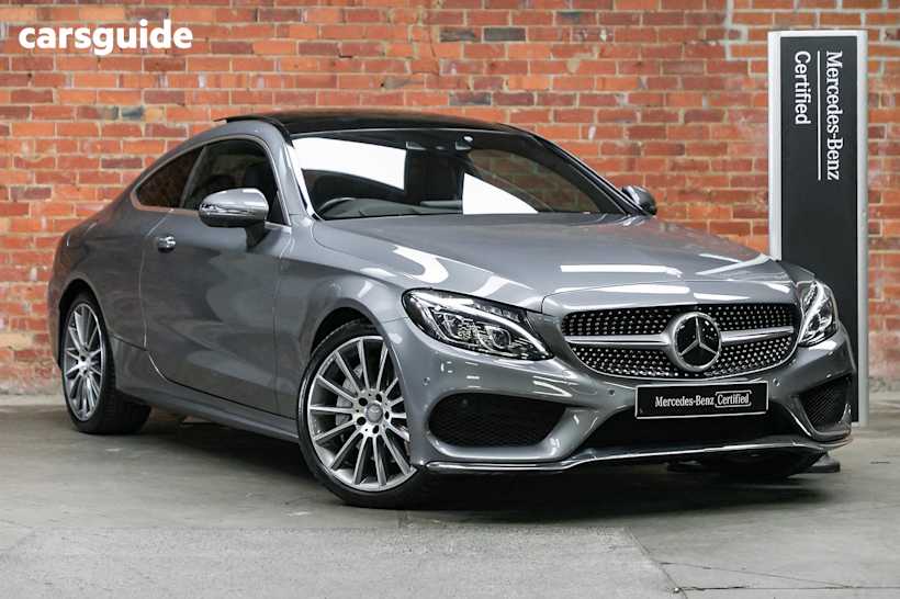 Grey 2016 Mercedes-Benz C300 Coupe