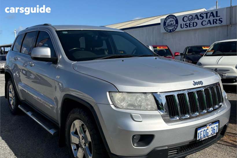 Silver 2012 Jeep Grand Cherokee Wagon Laredo (4X4)