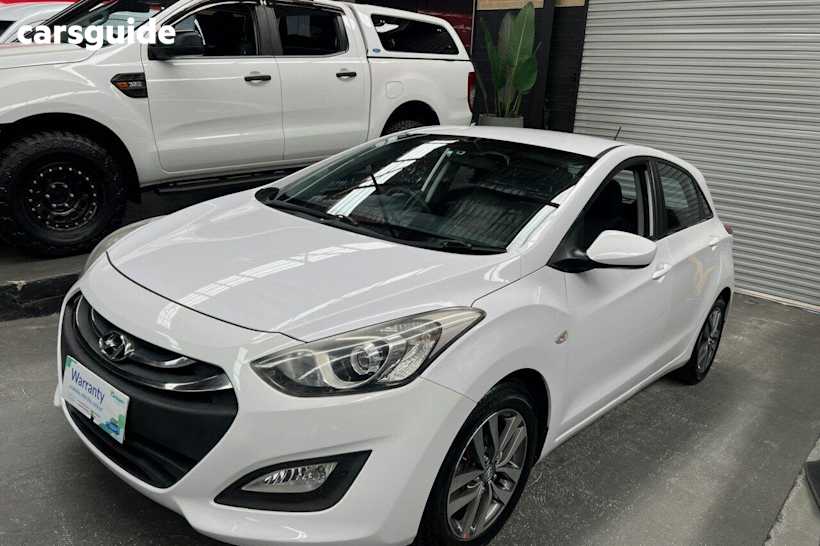 White 2015 Hyundai I30 Hatchback Active