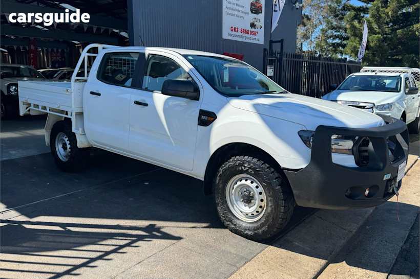 White 2019 Ford Ranger Double Cab Chassis Xl 3.2 (4X4)