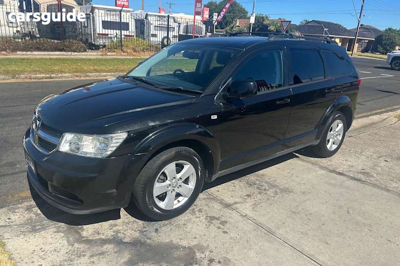 Black 2011 Dodge Journey SUV SXT F