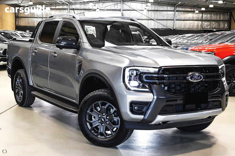 Silver 2025 Ford Ranger Ute Tray WILDTRAK 4X4