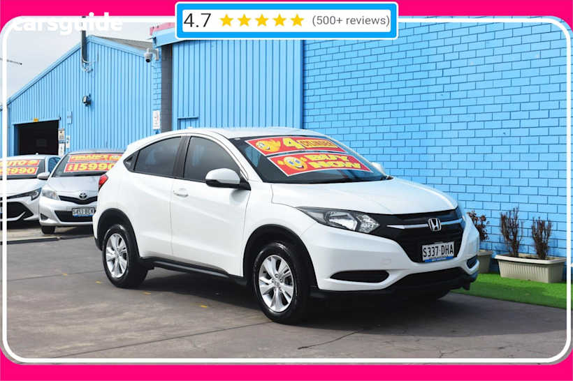 White 2016 Honda HR-V SUV VTI F