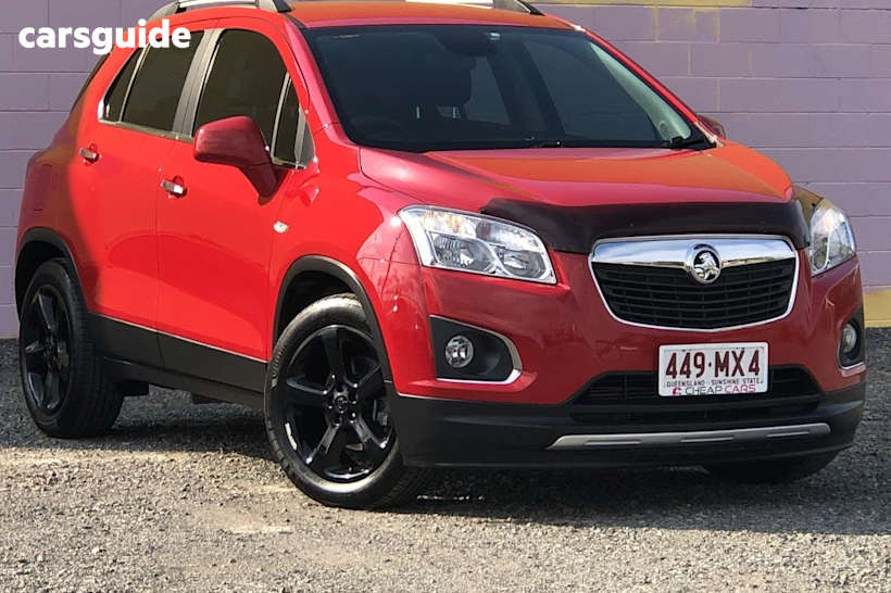 Red 2016 Holden Trax Wagon Ltz